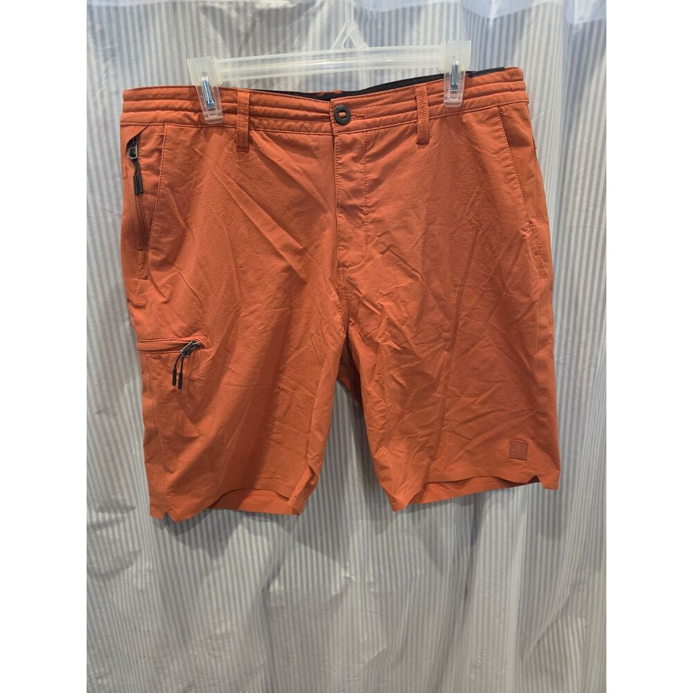 Rip Curl Global Entry Boardwalk Short mens 34 Terracotta orange Hybrid Swim Hike